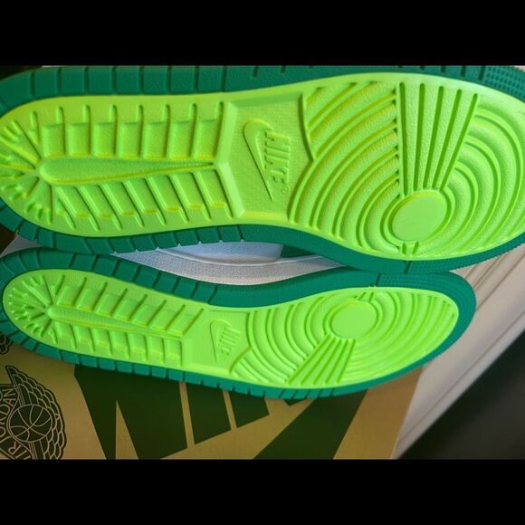 Nike MEN'S AIr Jordan 1 Zoom Air CMFT STADIUM GREEN SIZE 8.5 ct0978-300 - Picture 9 of 12